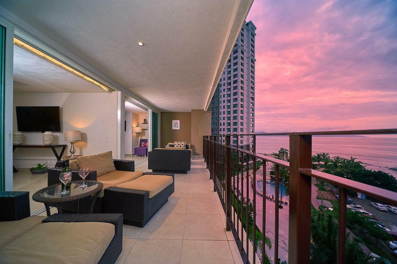 Luxury Ocean View One Bedroom Two Bathrooms Puerto Vallarta Exteriér fotografie